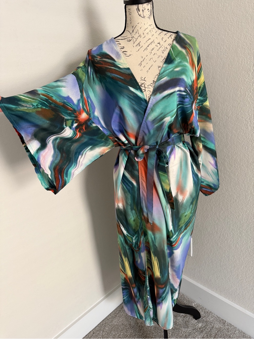Beach Kimono Cover-up - Picture 2 of 3